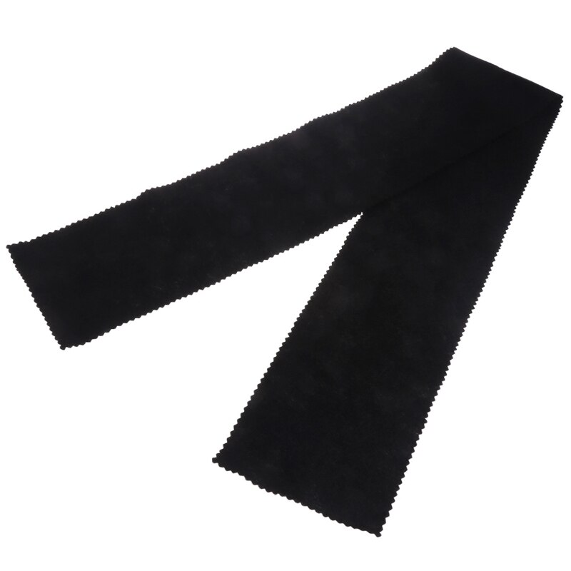 88 Keys Black Soft Piano Key Cover Keyboard Dust Proof Moisture Flannel Cloth