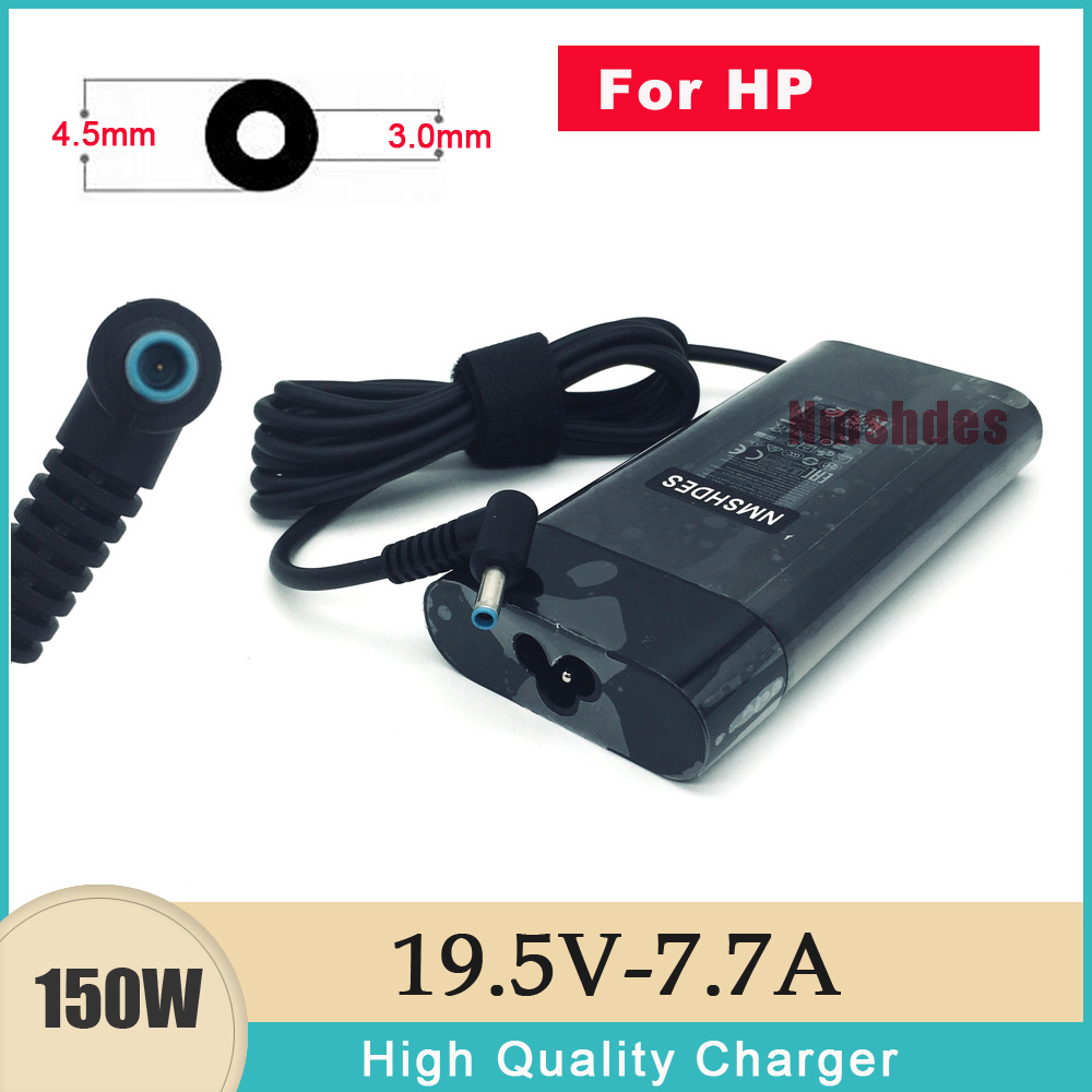 Original schlankes Ladegerät 150W Watt 19,5 V 7,7 A Netzteil für HP Zbook Studio G3 G4 ADP-150XB B Netzteil