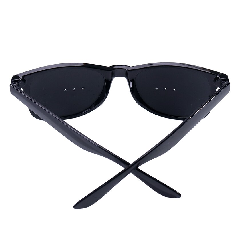 Black Sunglasses Anti-fatigue Vision Care Microporous Glasses Eye Exercise Eyesight Improve Anti-myopia Unisex Eyewear