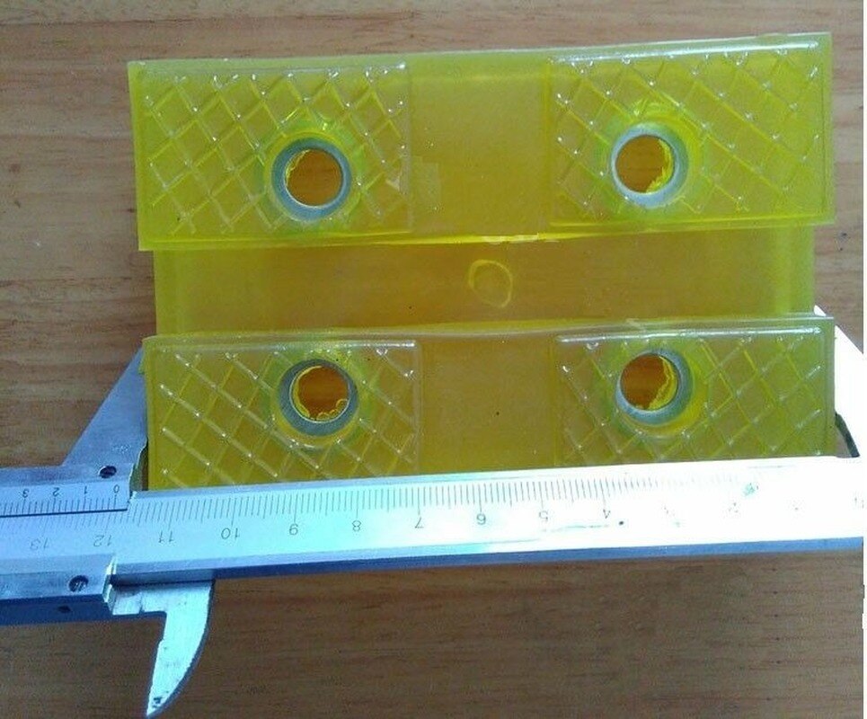 4pcLifting Crane Accessories Heavy Duty Rubber Arm Pad Car Auto Truck Hoist Lift Accessory seal ring