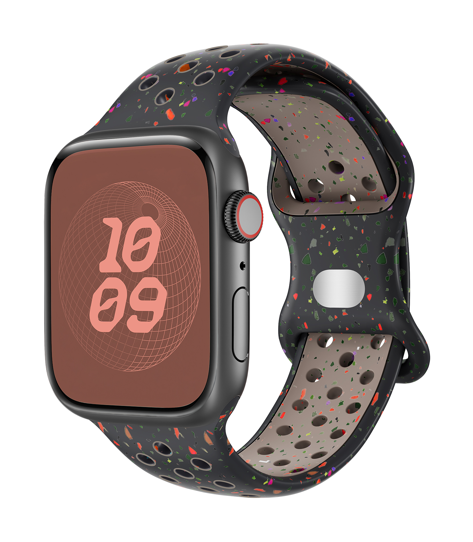 Sportarmband för apple watch band ultra 2 49mm 44mm 45mm 42mm 41mm 40mm silikonarmband för iwatch series 9 8 7 6 se 5 4 correa: Himmelsk kricka / 20mm