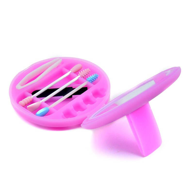 Coton-tige réutilisable amélioré nettoyage des oreilles tampons de maquillage en Silicone lavables bâtons trousse d'outils de maquillage souple et Flexible