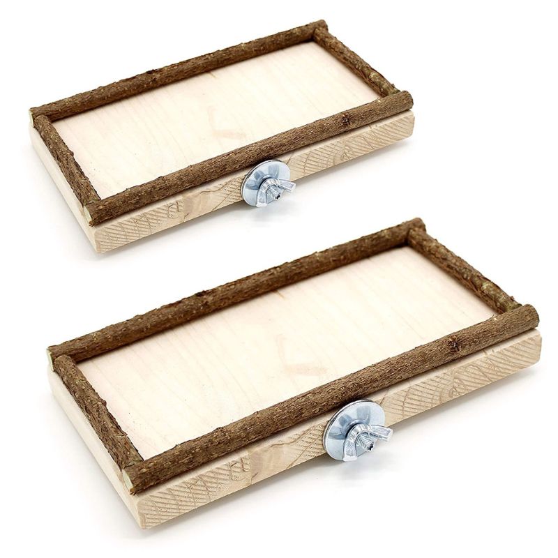 Hamster speelgoed wip rat schommel tuig papegaai houten ladder springplank