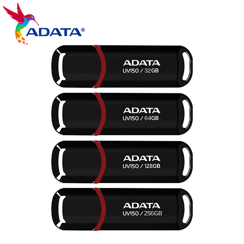 USB 3.2 ADATA UV150 USB Flash Drive 32GB 64GB Hoge Snelheid Originele pendrive Mini U Disk 128GB 256GB Geheugen USB Stick Pen Drive