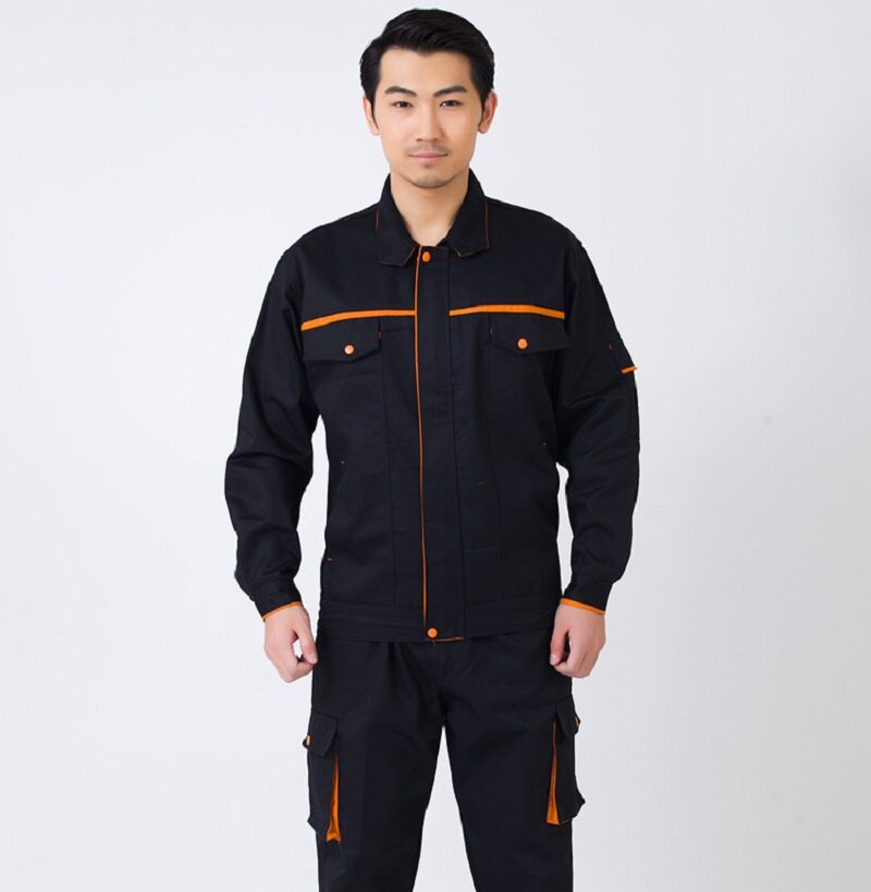 Work Clothing Men Women Uniform Long Sleeve Coveralls Protective Cloth Overalls for Worker Repairman Machine Auto Repair Welding