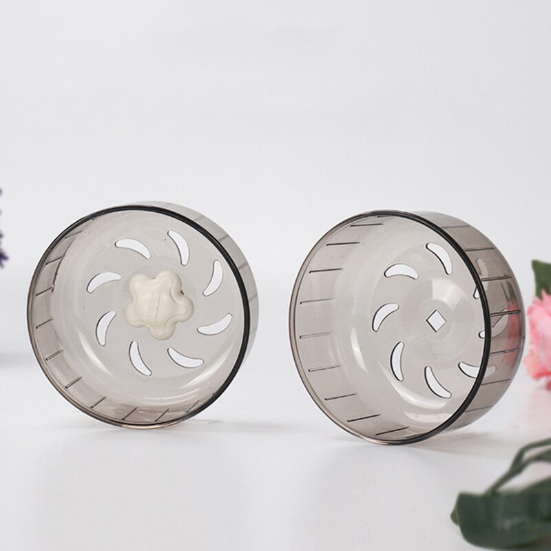 1 Small Pet Plastic Wheel Toy Sports Jogging Wheel Squirrel Hamster Chinchilla Little Mouse Non-slip Running Fitness Toy