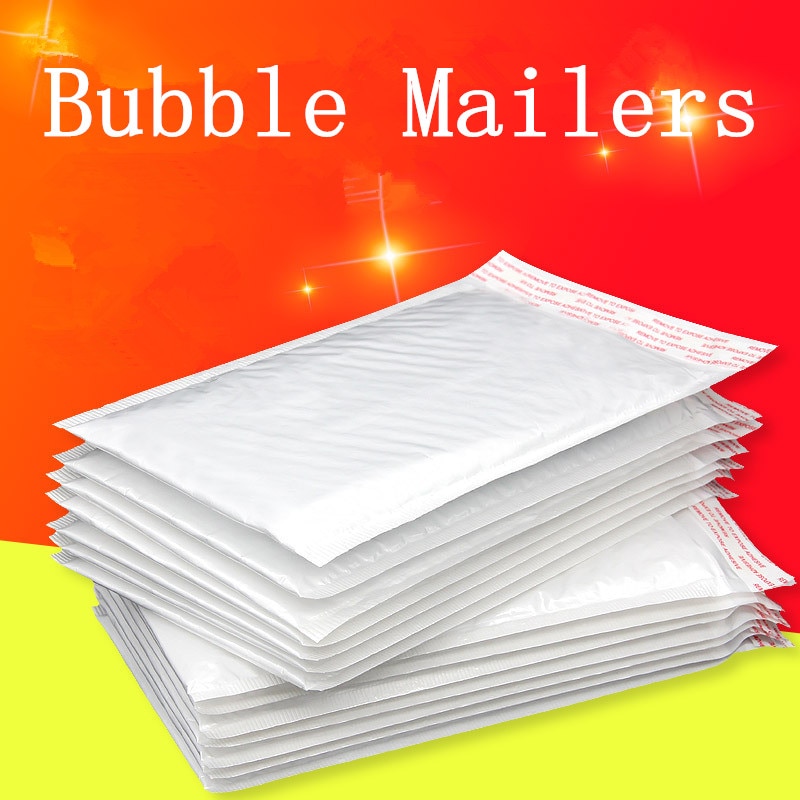 110*130mm 5pcs/lots Bubble Mailers Padded Envelopes Bags Kraft Bubble Mailing Envelope Bags Packaging Bubble Mailer