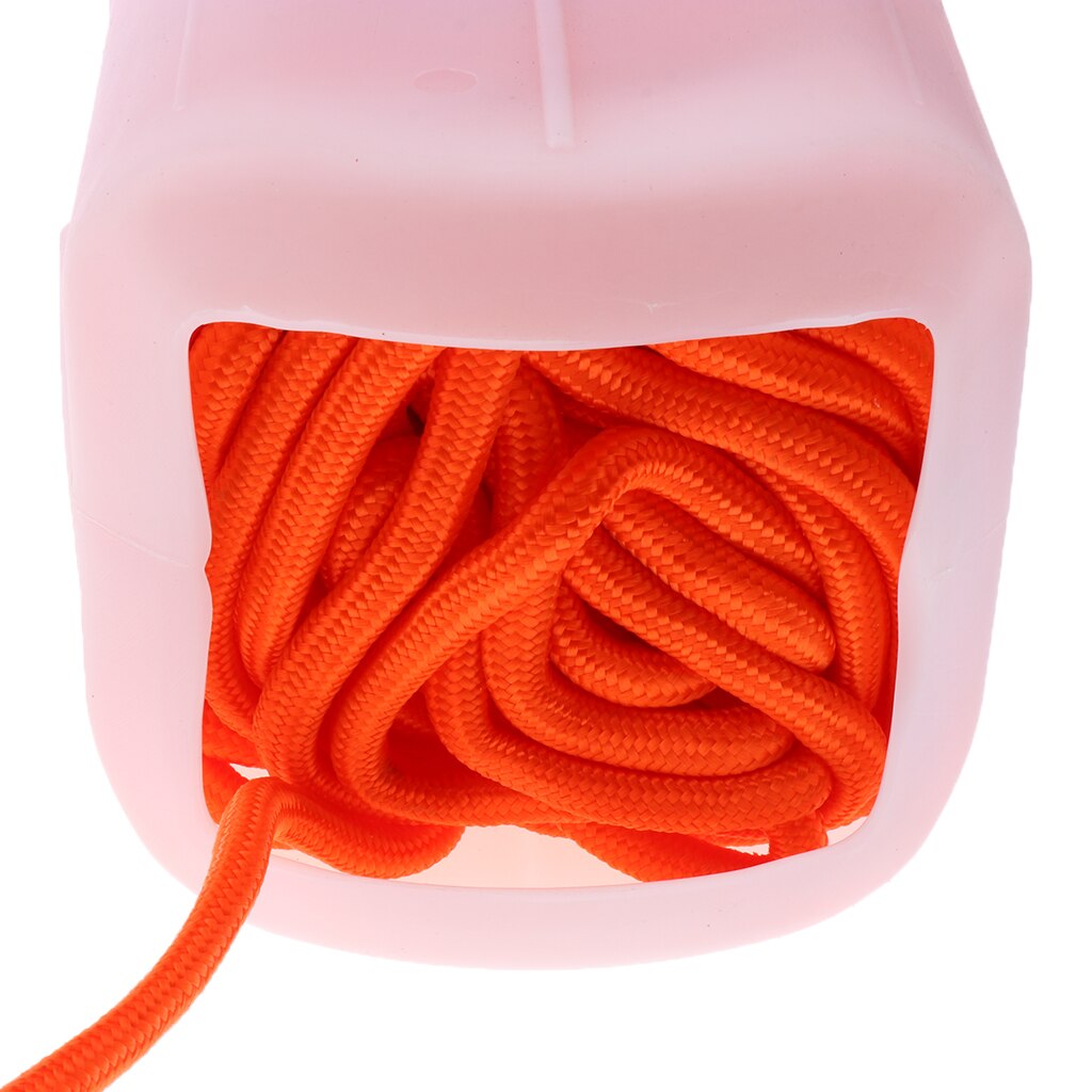 Heavy Duty Boat Water Buoyant Swimming Pool Life Saving 8mm 30m/45m Line Rope Case /& Floating Ring/Safety Hook