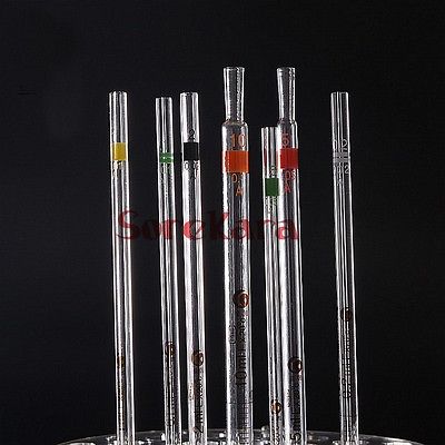 50ml Glas bürette Sauerei Pipette Mit codierung gand Ring Graduierte Pipette Labor Verwenden