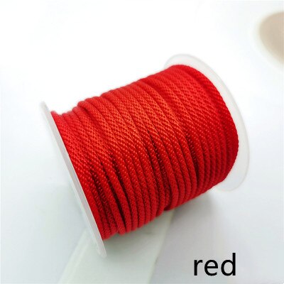 Cuerda de maíz de de 2,5mm, hilo tejido a mano para collar, pulsera, línea de joyería, bricolaje: Dorado