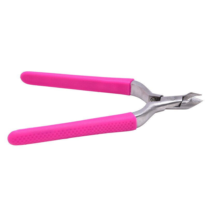 1pc negle neglebåndstang regnbueklipper saks død hudfjerner manicure neglekunstværktøj