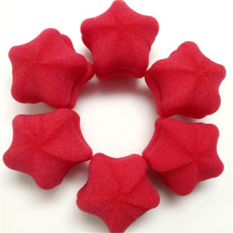 Rulos de pelo de espuma de fresa para mujer, herramienta de rizador de esponja sin calor, peinado diario, rizador esponjoso, rulos de pelo manuales, 1/6/12 Uds.