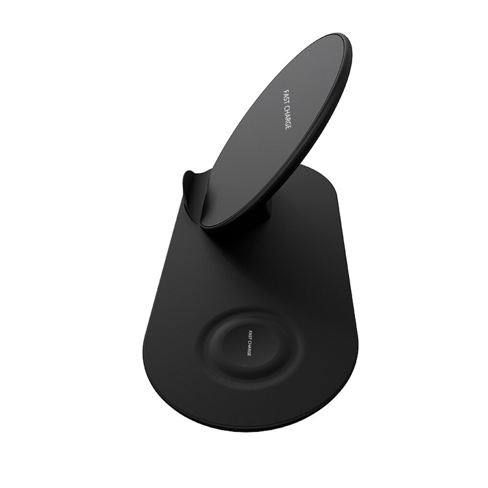 2 In 1 Fast Charging Wireless Charger Pad For Samsung Phone Lightweight For Samsung Watch For Iphone For Xiaomi #20