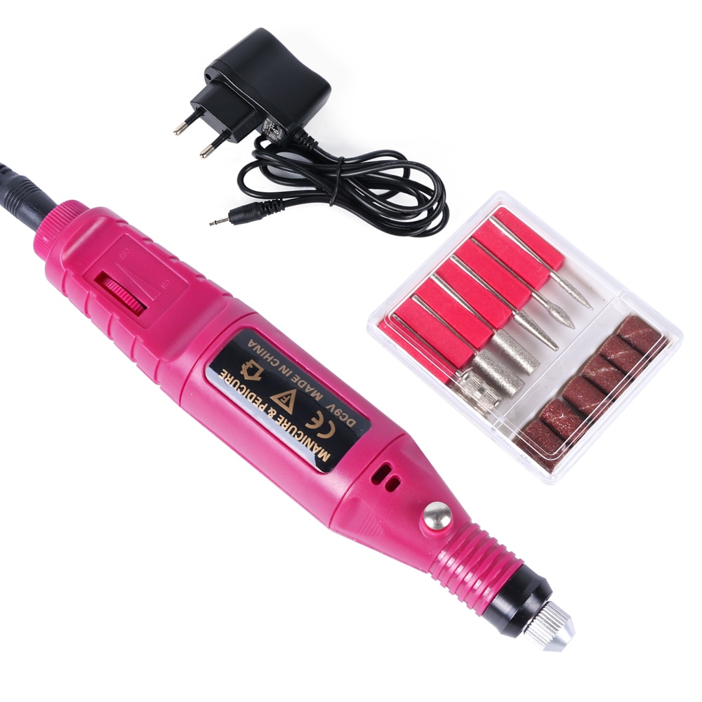 Stz Elektrische Nagel Boormachine Pen Apparaat Voor Manicure Frezen Elektrische Nail Sander Pedicure Manicure Kit HBS-011P