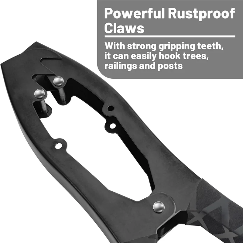 Poignée d'ancrage de canoë, porte-brosse d'ancrage, fixation du bec de requin, pince de bateau de canoë de Kayak pour la fixation des mâchoires de Tension autobloquantes