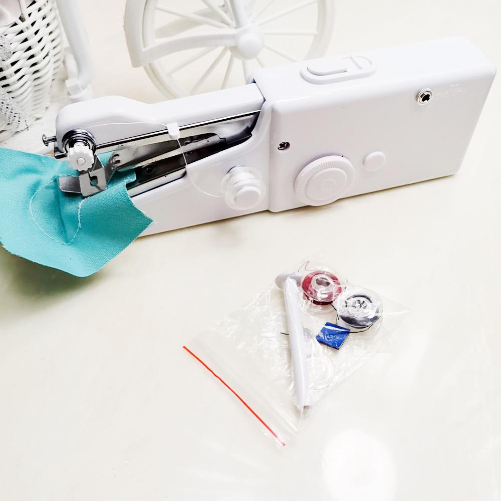 Mini Hand Naaimachine Quick Handy Stitch Naaien Handwerken Cordless Kleding Stoffen Huishoudelijke Elektrische Naaimachine