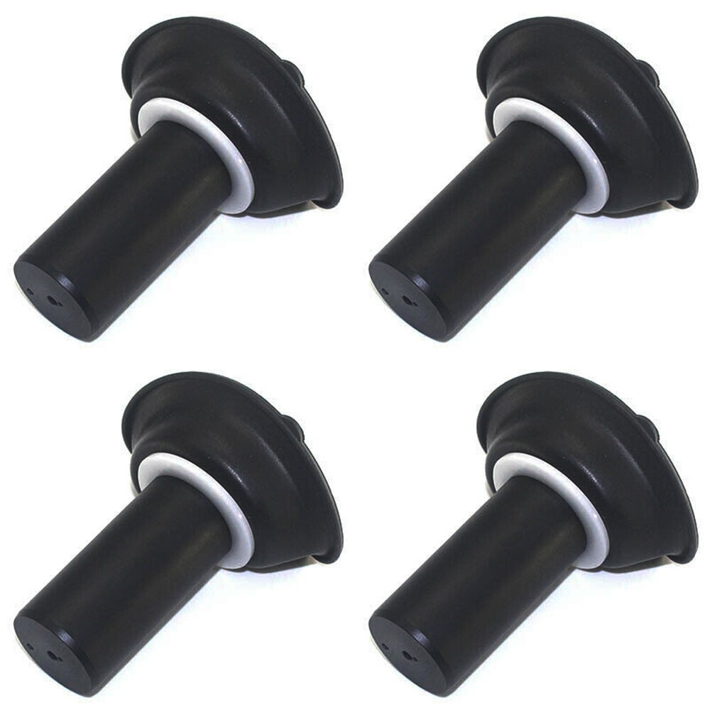 4pcs for car For Vmax 1200 V MAX1200 XVZ1200 D Carburetor Plunger Diaphragm Vacuum car Accessories