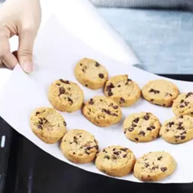 Nieuw 500 vel/pak antiaanbakpapier vierkant bakpapier bakpapier voor keuken cake pizza  te889