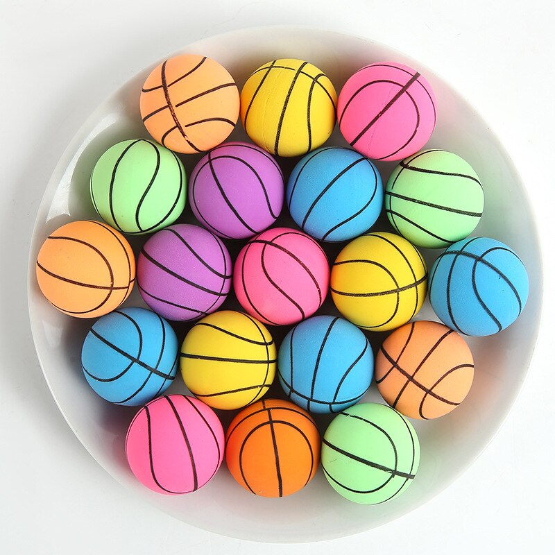 Uaincube-pelota hinchable grande de 3cm para niños, juego de pelota que rebota, bolas de goma sólidas súper elásticas, juguetes clásicos para niños