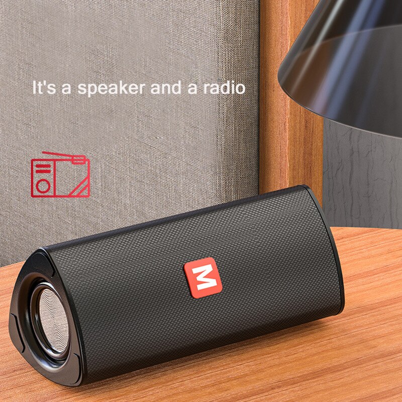 Draagbare bluetooth 5.0- luidspreker met usb-stick, tf-kaartweergave, dubbele hoorns, subwoofer, tws, draadloze aux-ingangskolom