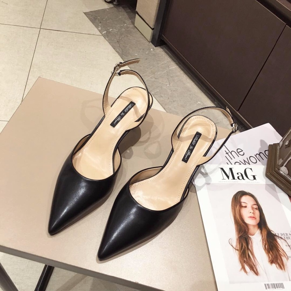 Sandalias de lunares para mujer Zapatos de tacón alto delgados con tiras traseras sandalia zapatos de verano para mujer Zapatillas de playa