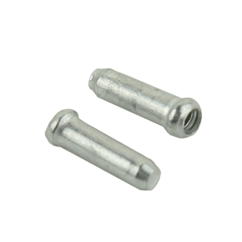 Upperx 100x Fiets Shifter Brake Cable Tips Caps End Crimp Zilver Grandado