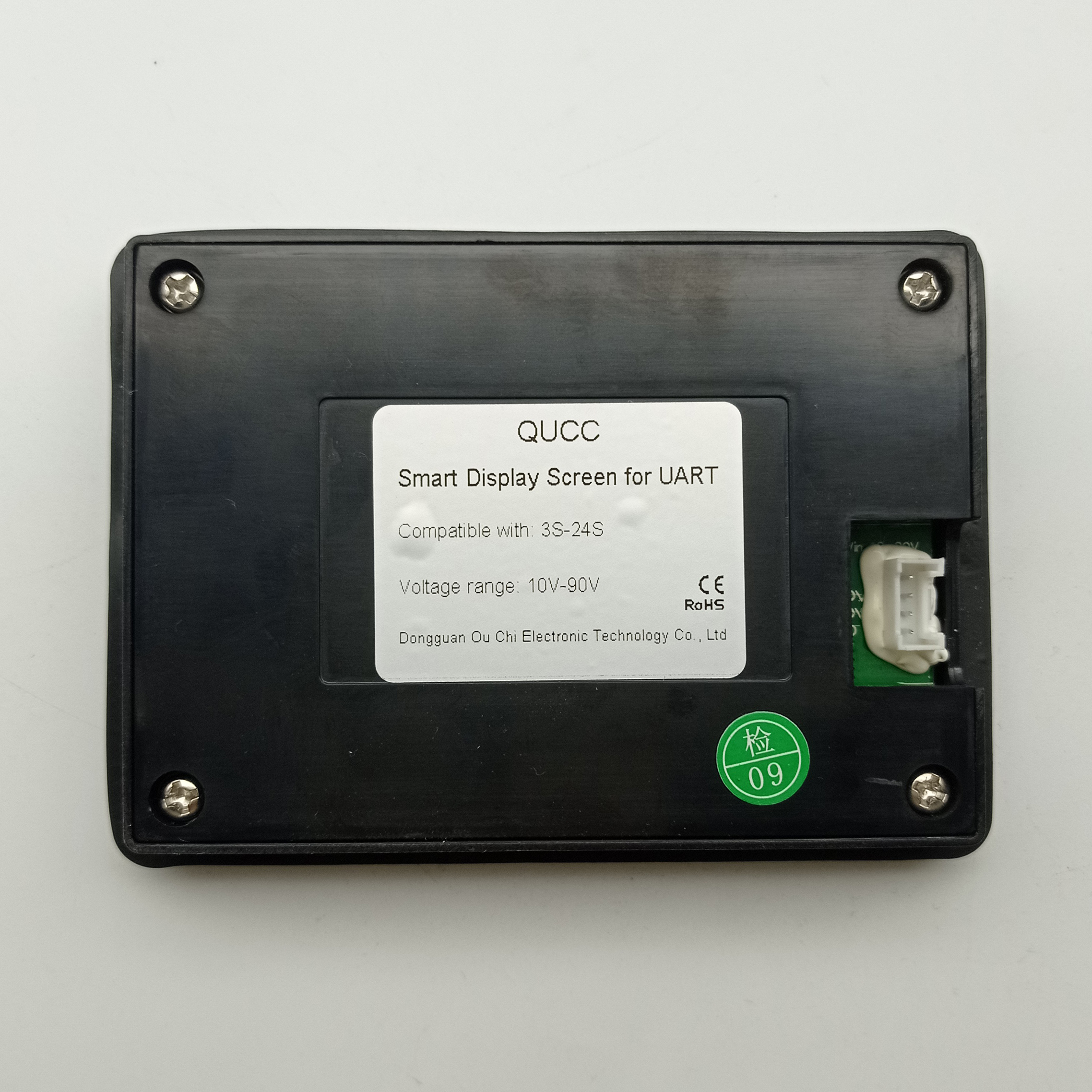 Qucc 3S-24S Lithium Battery BMS Smart LCD Display Touch Screen for Xiaoxiang APP with UART RS485 Ports