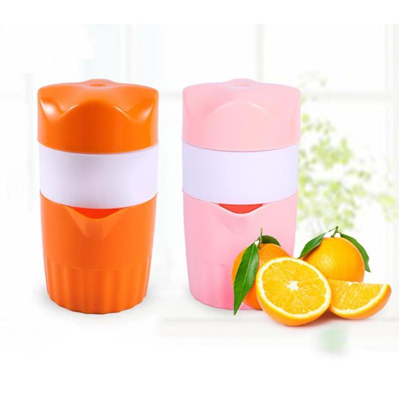 Presse-agrumes Portable Machine jus d'orange tasse enfant extérieur Portable manuel presse-agrumes pour Orange citron fruits presse-agrumes 300ML