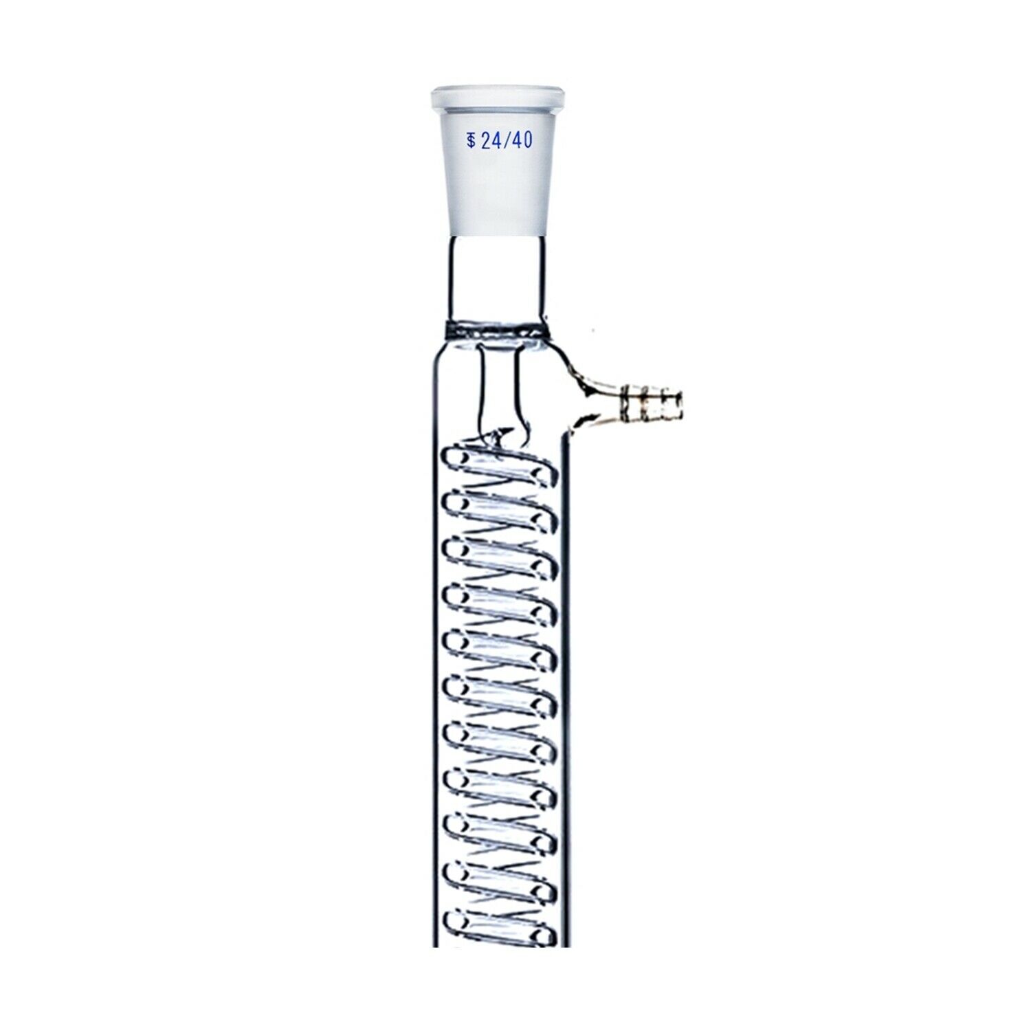 300mm,24/40,Glass Graham Condenser,Coil Heat Exchanger,Lab Glassware