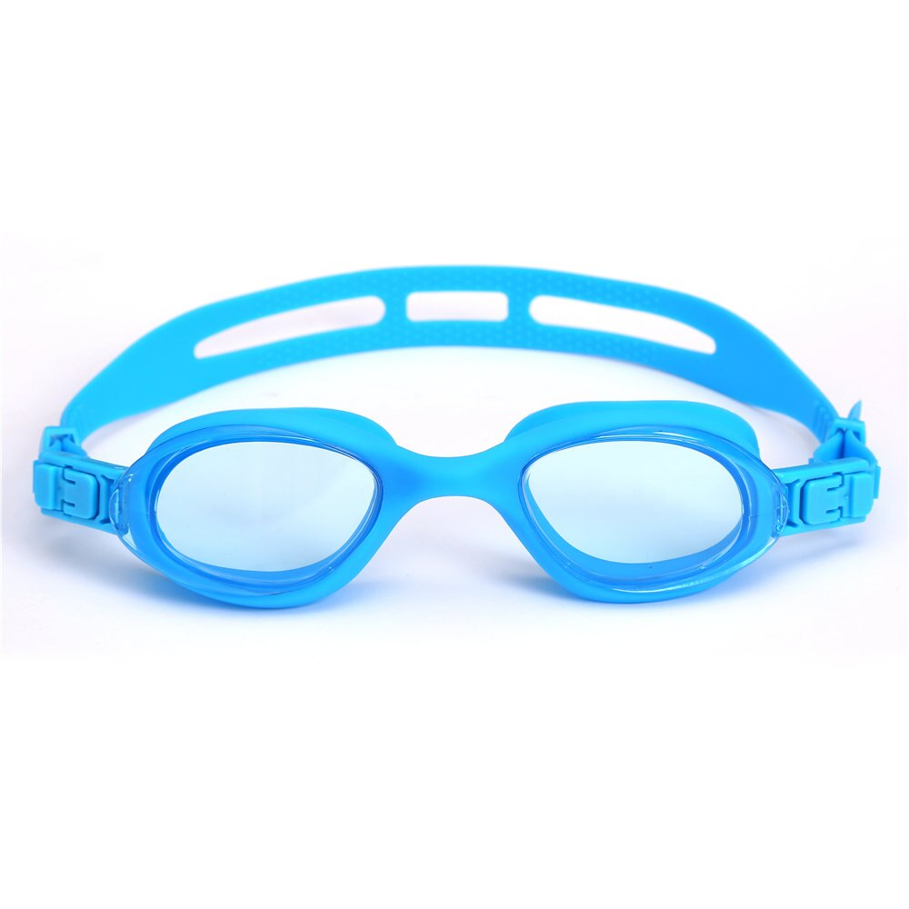 Sports svømning beskyttelsesbriller undervands dykning briller øje slid badetøj til mænd kvinder børn vandtæt svømme glas udendørs: Himmelblå