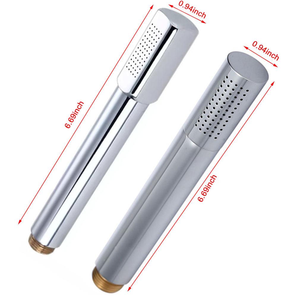Rain Shower Head Shower Head High Pressure Modern Chrome-Plating Easy Installation Handheld Shower Head Bathroom Accessories