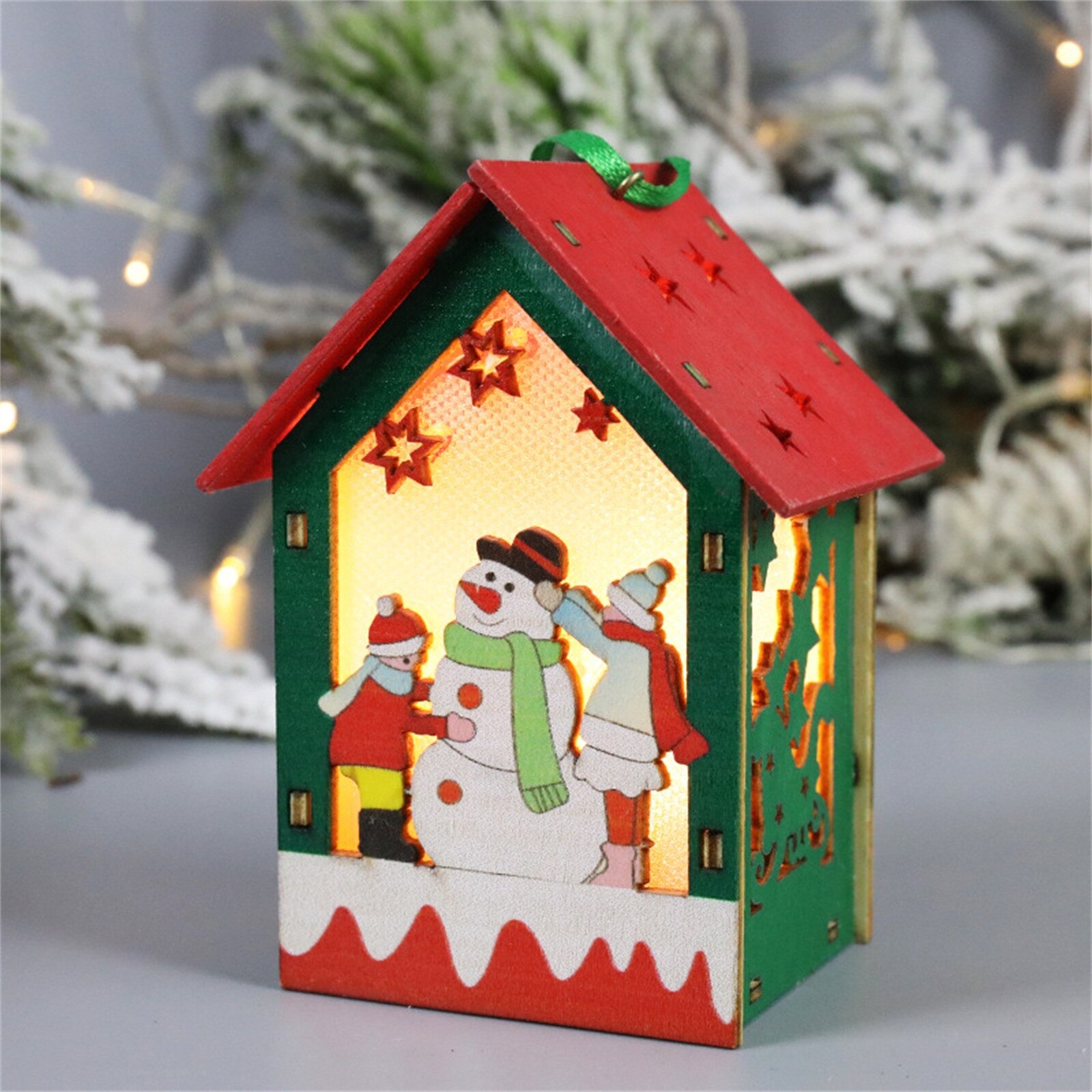 Kerstversiering Nachtlampje Led Kerst Wind Lantaarn Ornamenten September 23rd: C