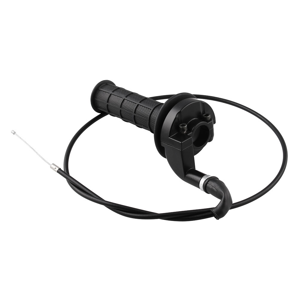 Hand Grip met Gashendel 7/8 110-250CC Motorfiets Grips met Twist Kabel Handvat Throttle Clamp