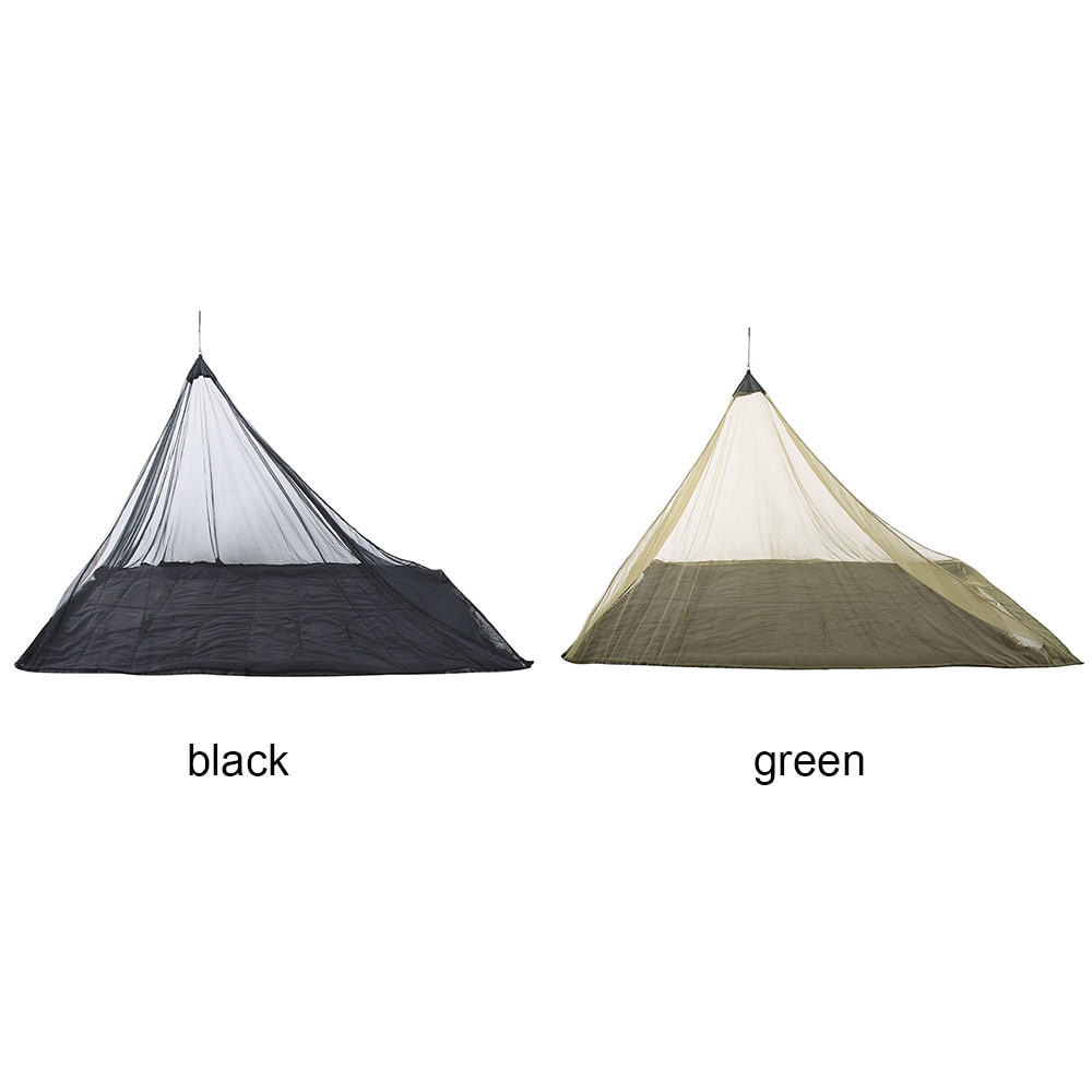Pyramid Tent 2 Colors Sturdy Mosquito Net Hanging Camping Tents Travel Practical Tent Set Shelters Triangular Screen Tent
