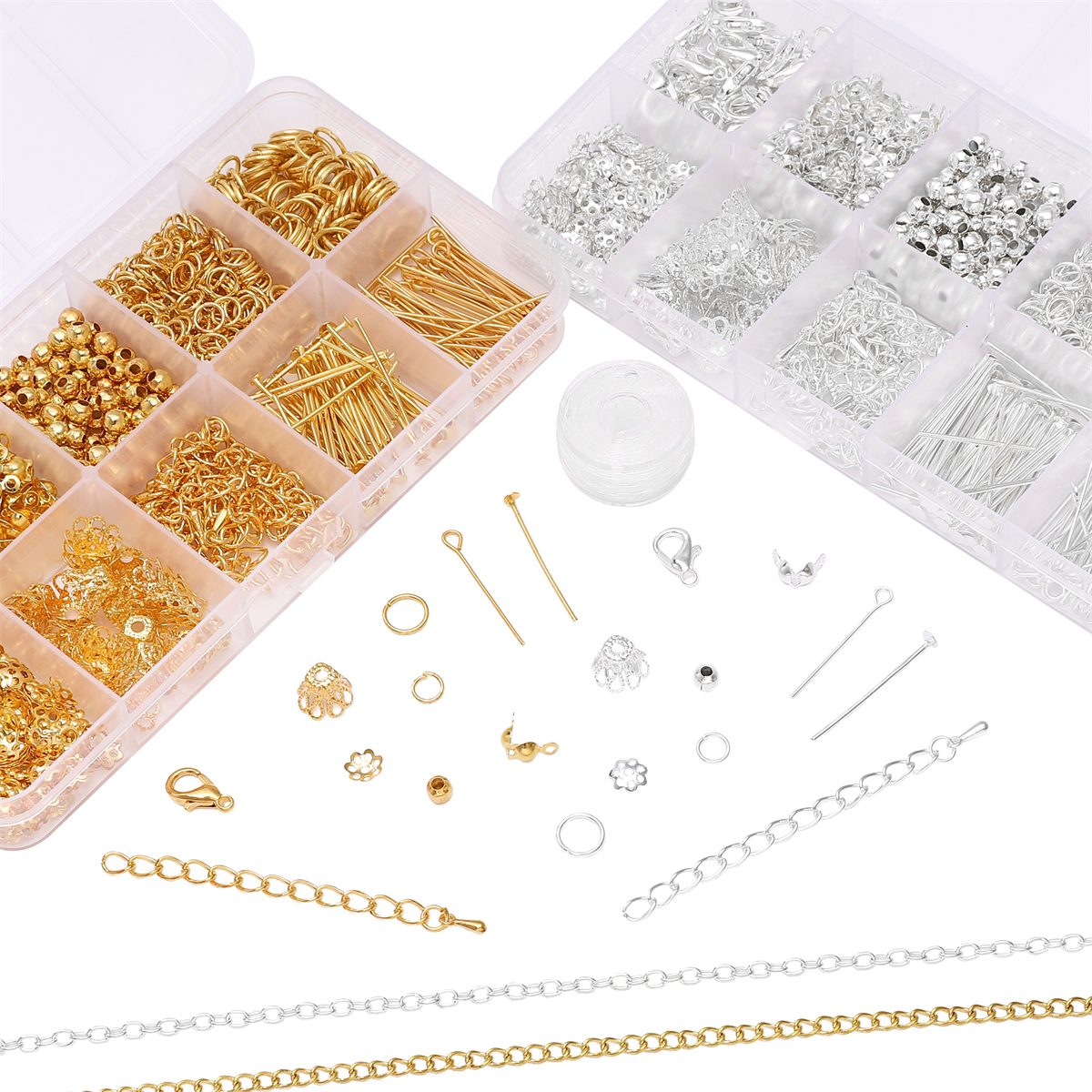 1 Set/zak Sieraden Maken Starterskit Oorbellen Ketting Bevindingen Diy Kralen Sieraden Accessoires Geschikt Voor Volwassenen En Beginners (G
