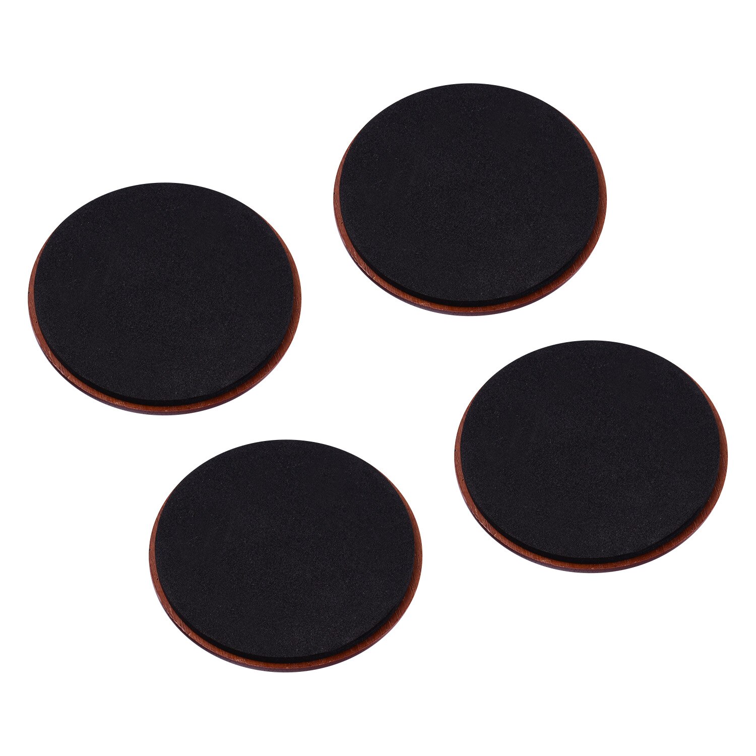 4 stuks/set massief houten staande piano wieltjes bekers onderzetter met antislip eva pad piano accessoires keyboard instrument accessoires