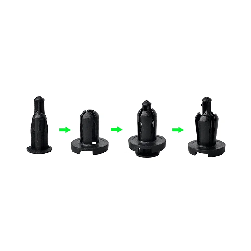 Remache de plástico automotriz Universal de 10mm para Honda, sujetador de parachoques 91503-SZ3-003, cubierta de Clip de sujeción de hebilla de coche, 10/20 piezas