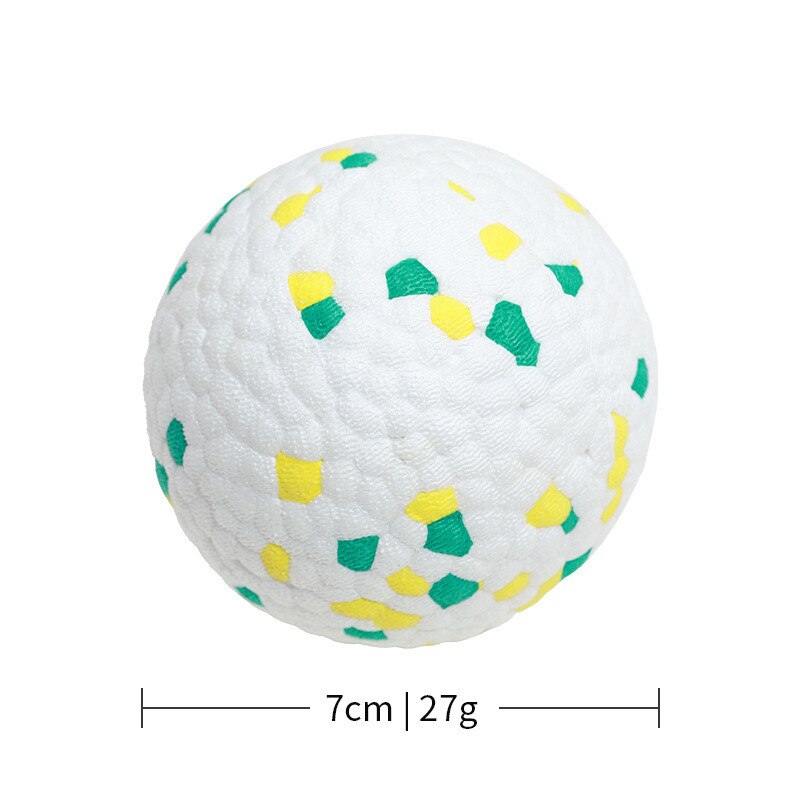Juguetes para perro Pelota de juguete Indestructible para perros medianos y grandes, bola sólida hinchable para Chewers agresivos, juguetes de Limpieza de dientes para cachorros suministros para perros: 2-S
