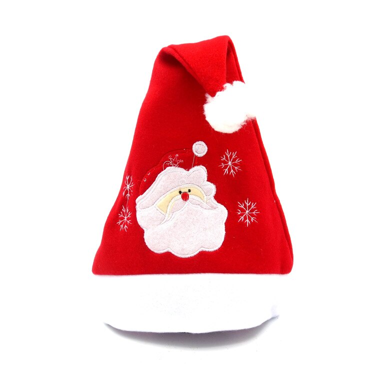 Kerst Ornamenten Volwassen Gewone Kerstmutsen Hoeden Cap Voor Christmas Party Props DS29: L
