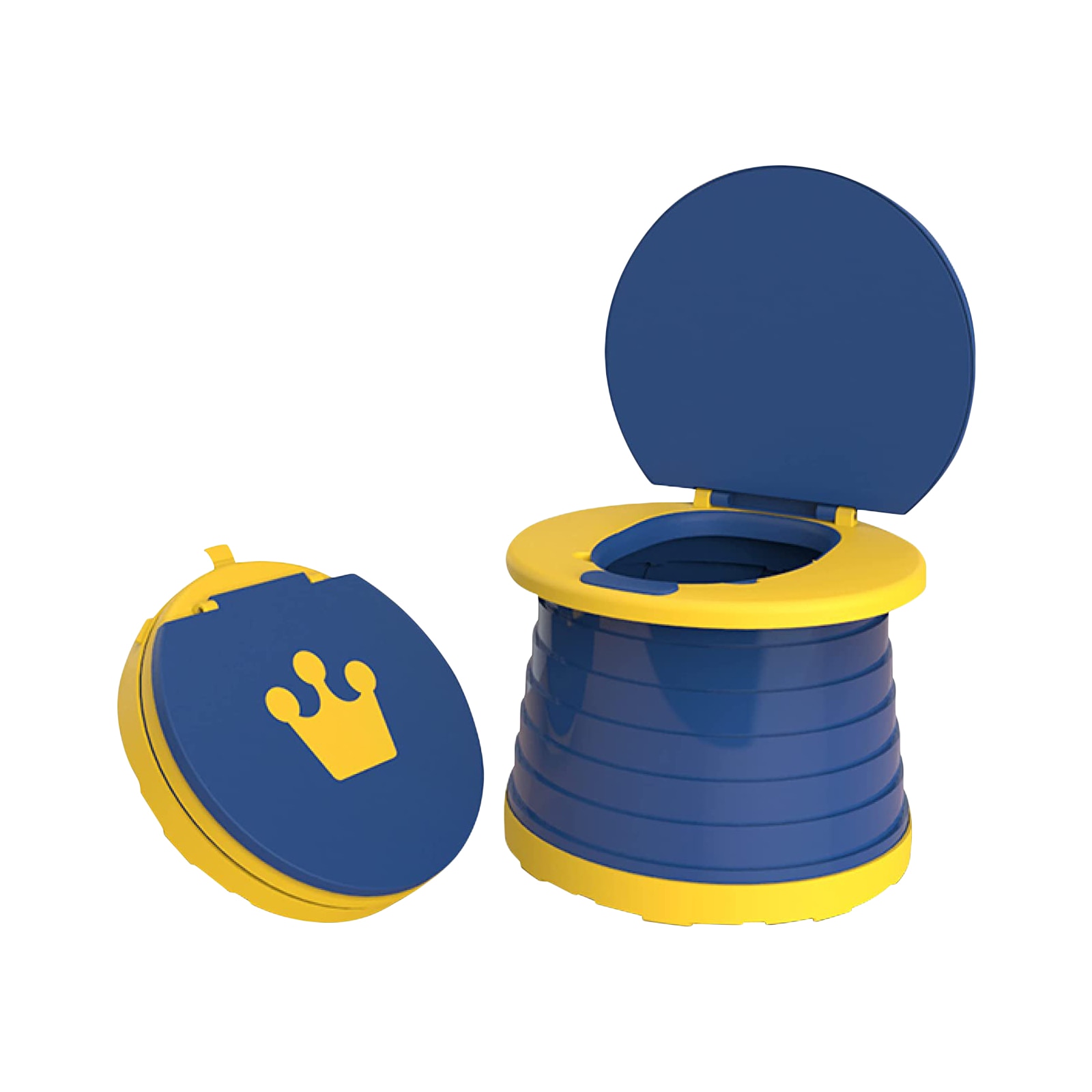 2022 Travel Potty for Toddlers Portable On The Go Travel Potty Training Toilet for Kids Foldable Pop Up Potty Chair