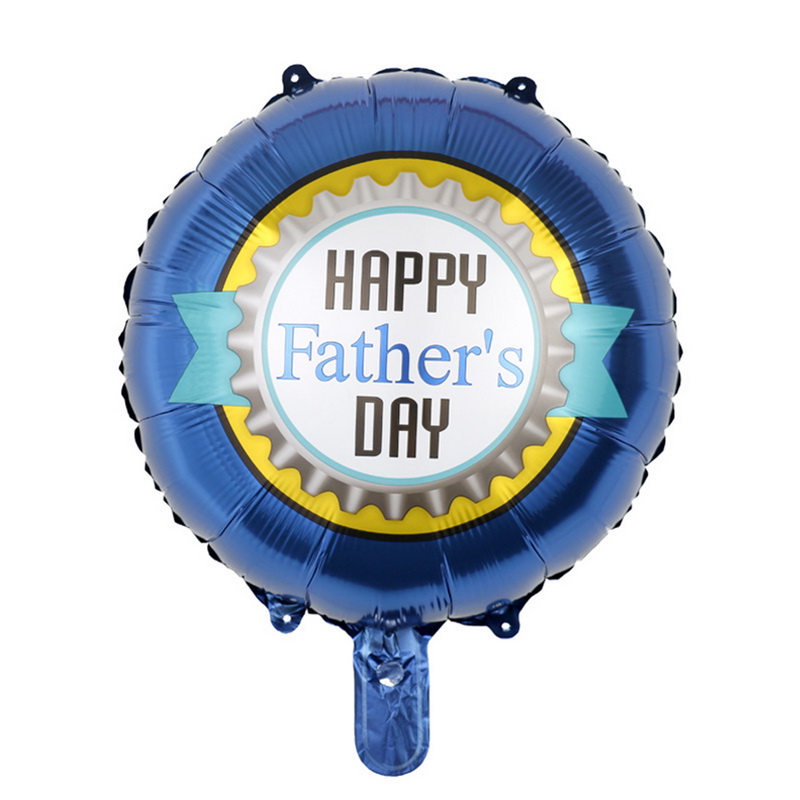 Ballons à hélium pour fête des pères, 18 pouces, espagnol, à feuille, décoration de fête: 7