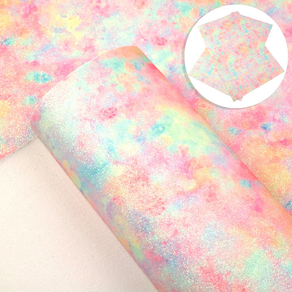 Tissu en Faux cuir synthétique imprimé Halloween, textile vinyle pour nœuds DIY, 1Yc7791: 1080709011