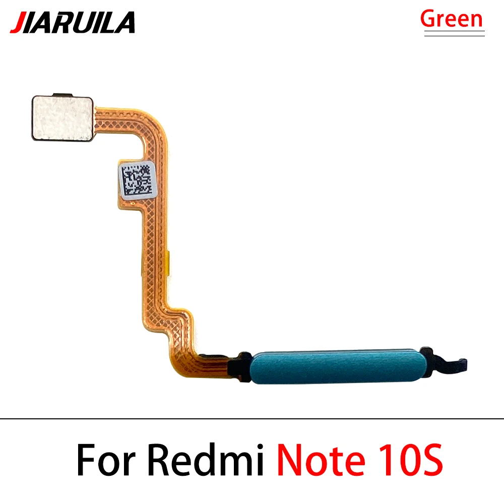 Für Xiaomi Redmi Hinweis 10 Pro 10 s 10 4G 5G Fingerprint Sensor Home Return Key Menü Taste Flex band Kabel