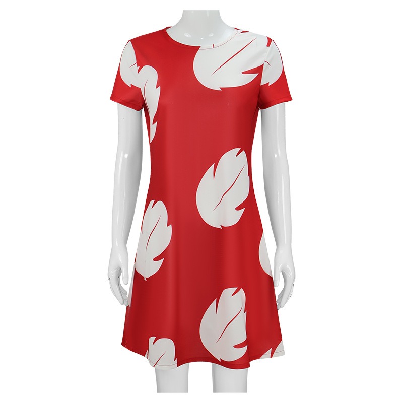 Kinder Rotes Kleid Kostüm Niedliche Stempel Duty Kleider Komplettes Set Blumenbrosche Rollenspiel Outfit Kinder Mädchen Kleidung Halloween Party