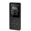 Portable MP4 Player LCD Screen FM Radio Video Games Movie Music ultra-thin TF card not included: Black 