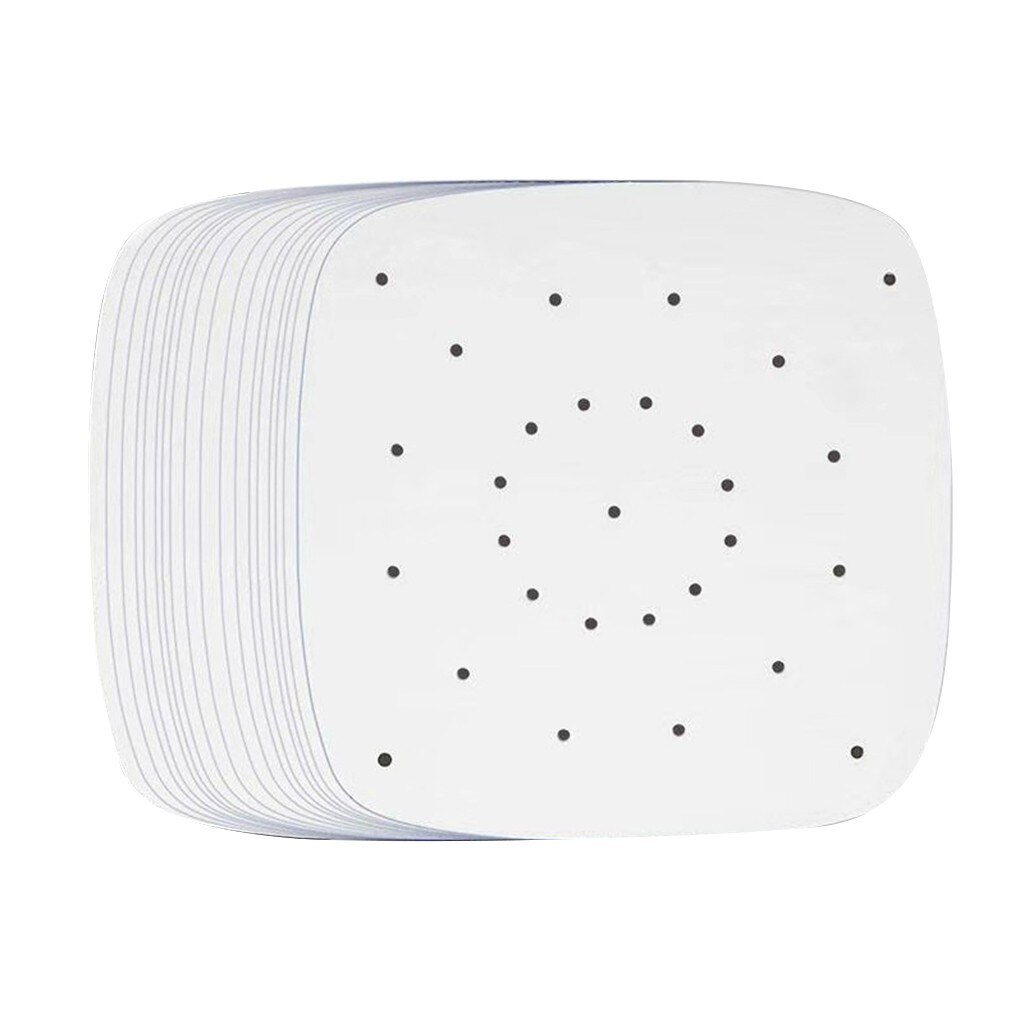 100Stck Öl Absorbieren Papier Perforierte Papier für Luft Friteuse, Stromer, Pfannen