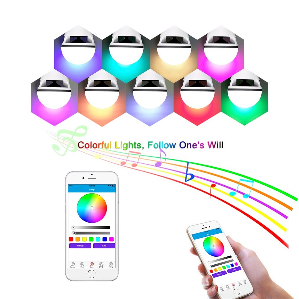 Clever Angenehm RGB Farbwechsel Musik Ball LED Licht E27 Birne Lautsprecher Fernbedienung Gesteuert Über APP Kontrolle