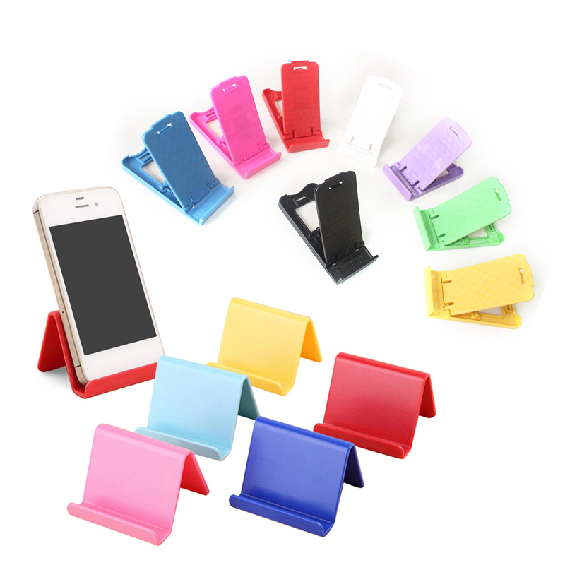 Universal Bunte Handy Tragbare Faltbare Auto Handy Desktop-ständer Montieren CradleHolder Schreibtisch stehen für iPhone Huawei