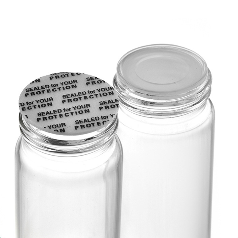 5 ~ 30ml små glassflasker med skrukork, oppbevaringsglass, minibeholdere, gjennomsiktige hetteglassflasker, tomme, påfyllbare flasker