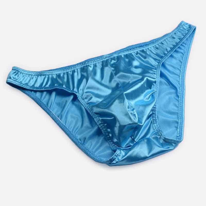 male underwear mens briefs Cheeky Low waist Bright pure color Vitality Men&#39;s underpants men intimo uomo sexy man: blue / XXL